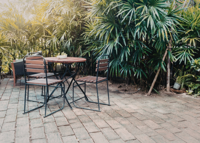 Patio and outdoor space work